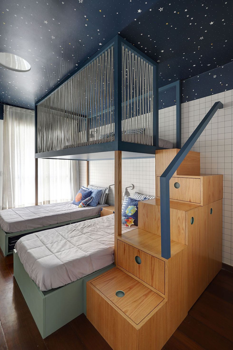 a villinha de dormir dos heróis