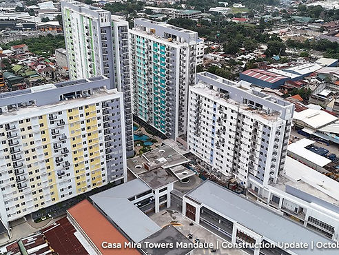 Casa Mira Towers Mandaue Construction Update