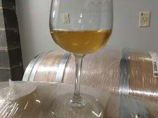 Chardonnay barrel fermentation-preparing juice for fermentation