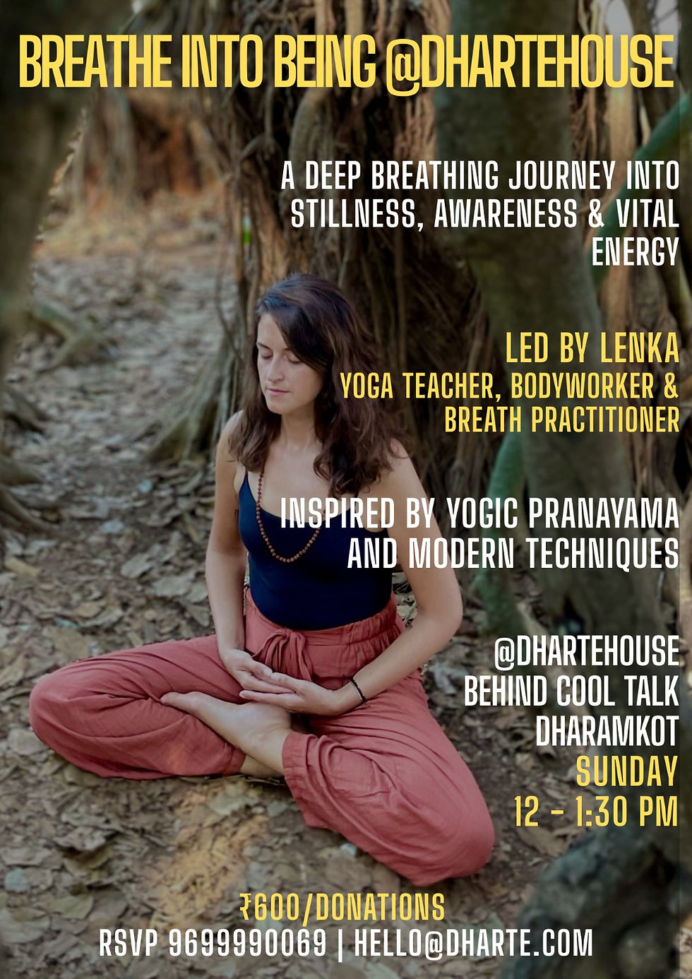 Breathe Into Being @DharteHouse