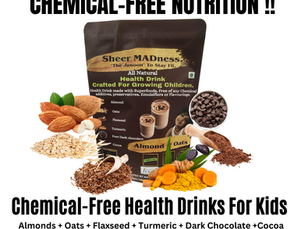 Sheer MADness Almond & Oats Health Drink: A Blend of Tradition & Modern Wellness