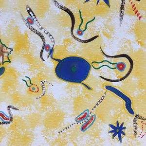 Franck Musart est fasciné par l'art aborigène d'Australie. Il vous présente sa galerie en ligne de peinture aborigène.  Ses toiles expriment un univers singulier et onirique entre art premier et art contemporain. En utilisant la technique pointilliste  il offre à notre regard des paysages denses et colorés.