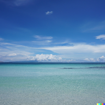 photograph of beautiful ocean and clear sky.png