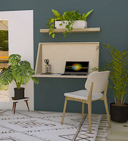 Bureau biophilique