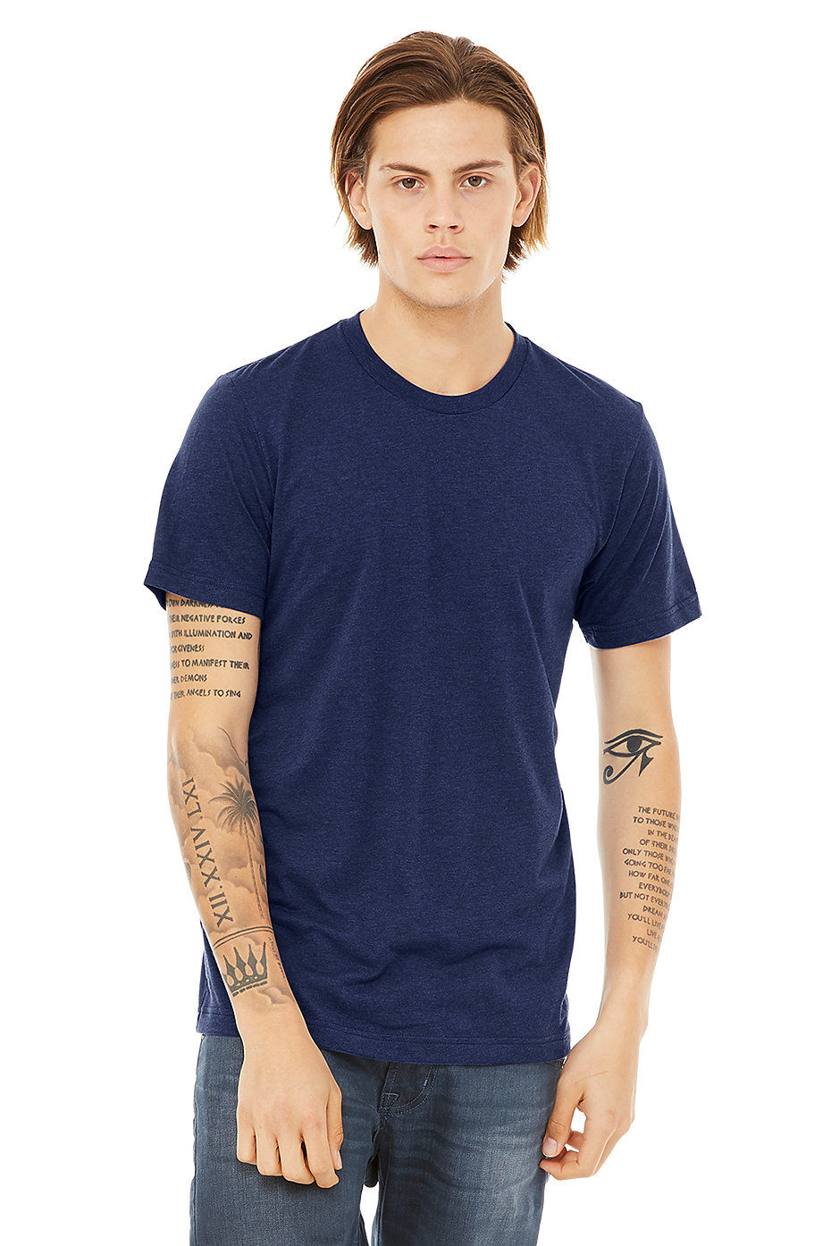 Miniatura: Camiseta de mezcla triple unisex