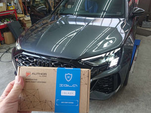 AUDI RS3 オーサーアラームIGLA2+施工