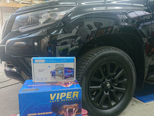 プラド バイパー&オーサーアラームIGLA アクアガレージ大阪