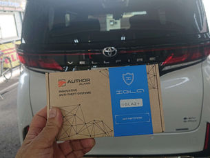 40ヴェルファイア オーサーアラームIGLA2+ 施工