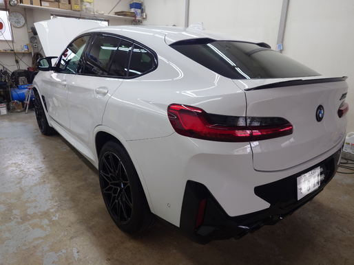 セラミックコーティング　BMW X4
