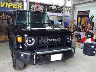 ランドクルーザー70　Grgoカーセキュリティ