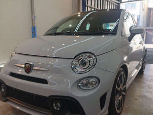 FIAT 500 エシュロンガラスコーティング施工