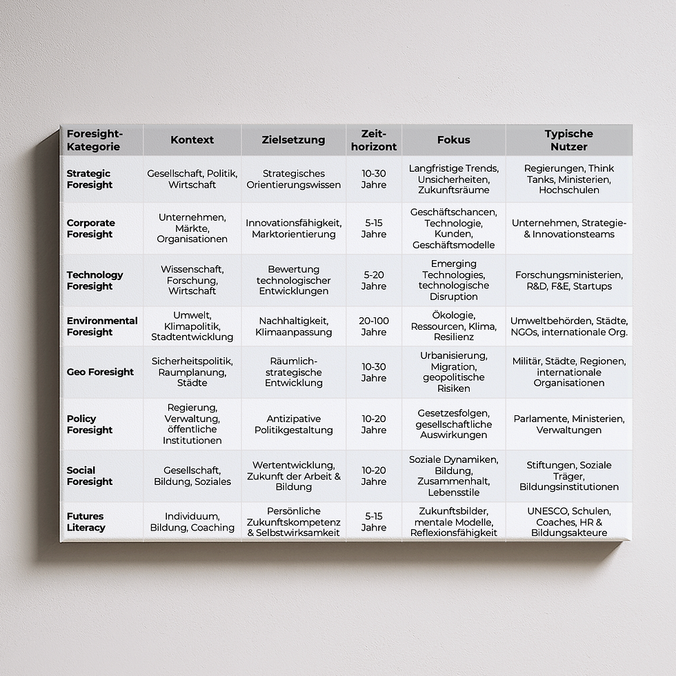 Zukunft als strategische Ressource