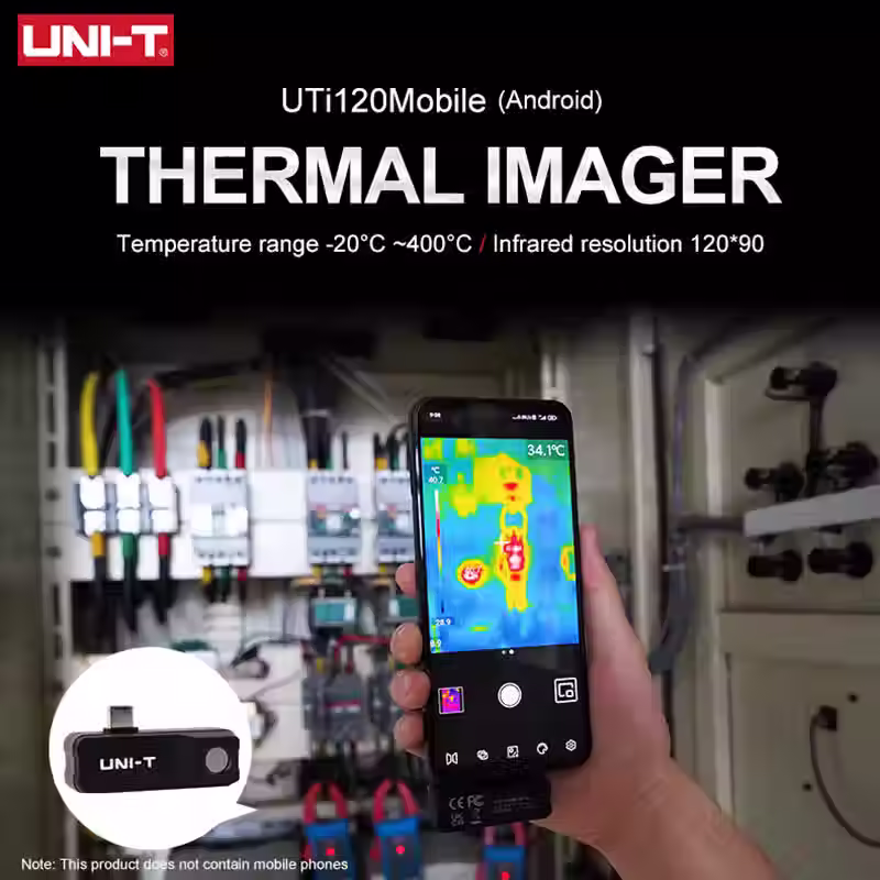 Миниатюра: Тепловизор инфракрасный UNI-T UTi120MS