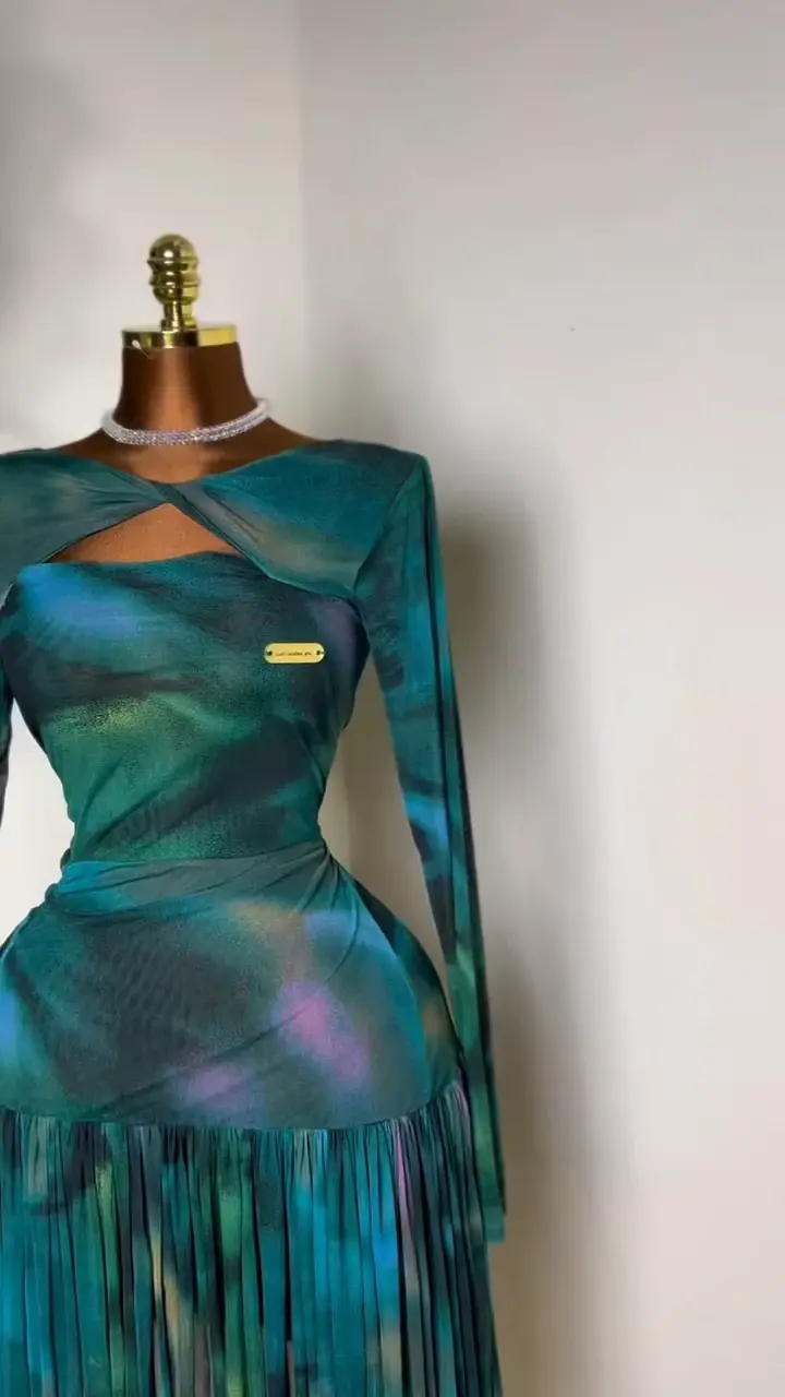 Thumbnail: teal_Iridescent_Dress_Bodice