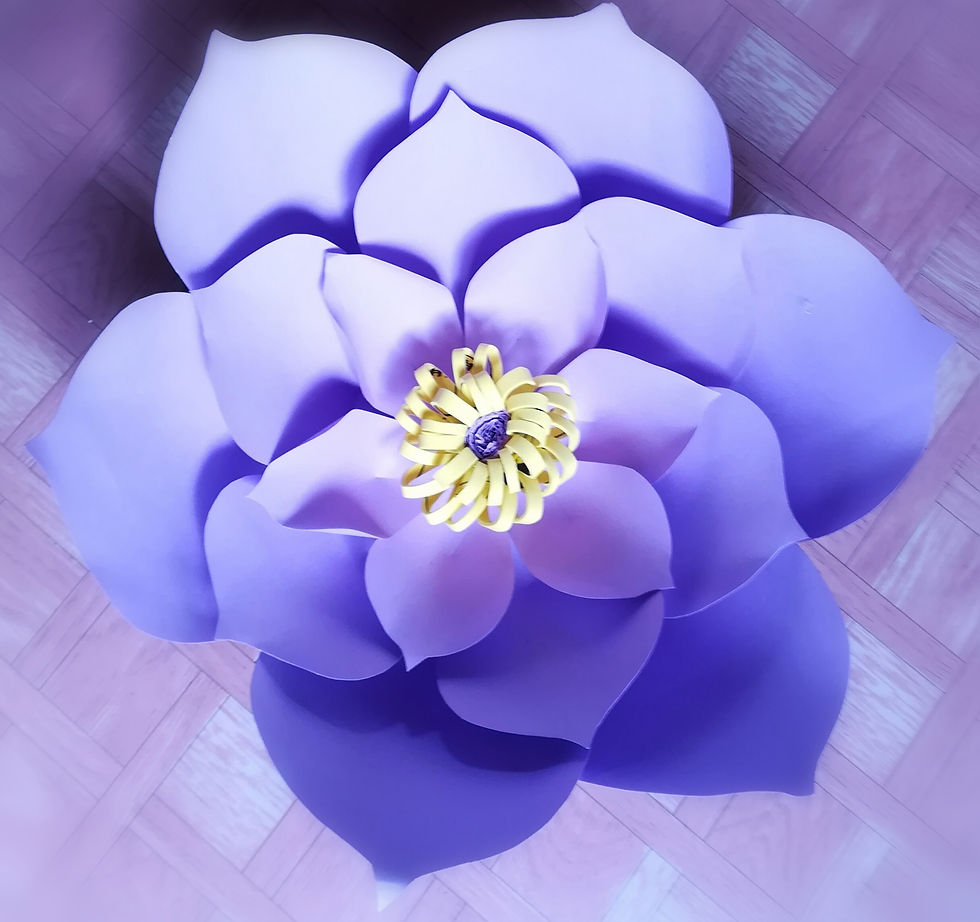 Miniatura: FLORES DE CARTULINA