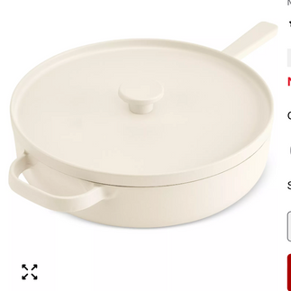 Enamel Cast iron pan $35