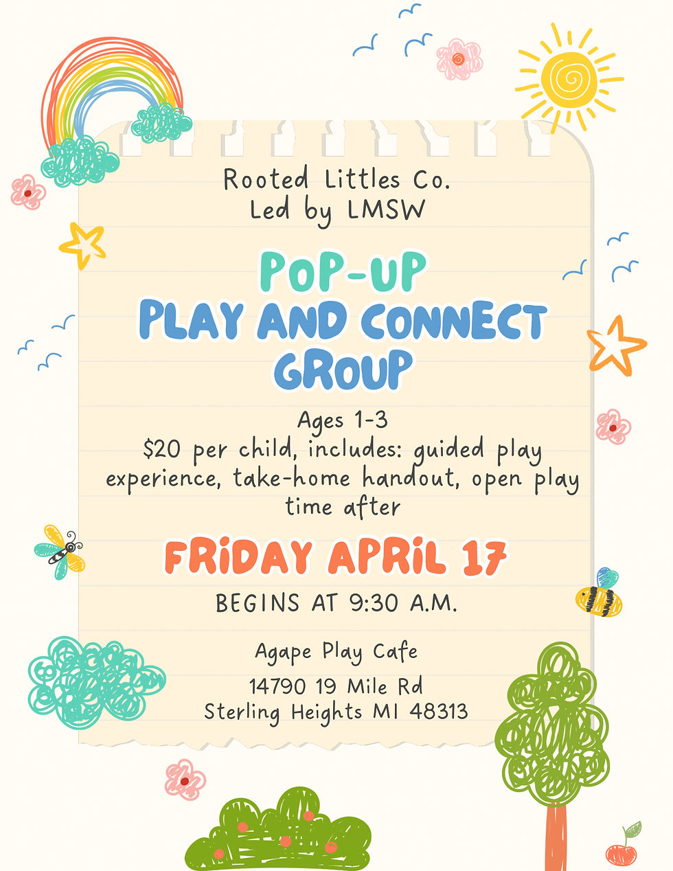 ROOTED LITTLES Pop Up!