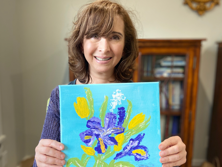 Adult Finger Painting