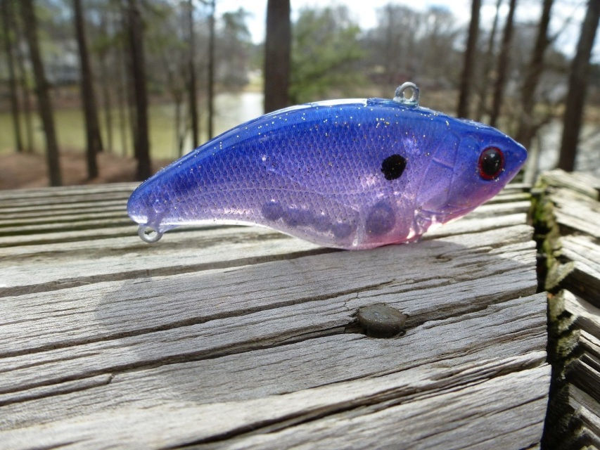Rich Blue with Red Underbelly Spro Style Lipless Crankbait