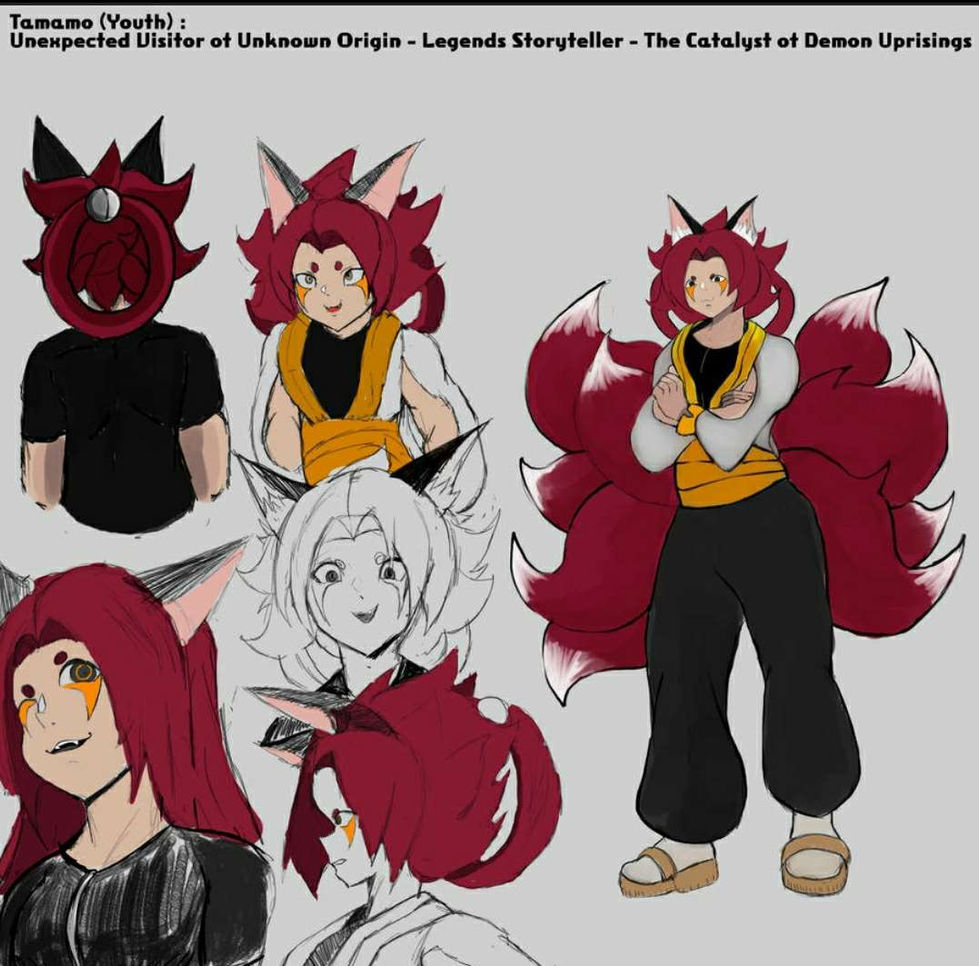 Tamamo Reference Sheet