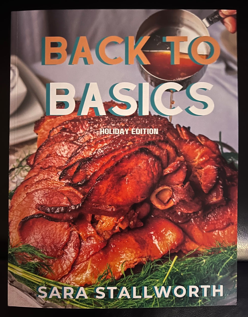 BACK TO BASICS HOLIDAY EDITION COOKBOOK