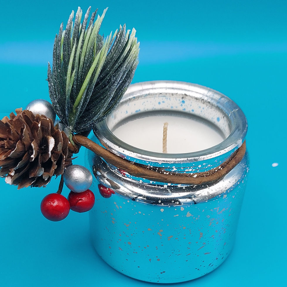 Thumbnail: Merry Christmas Electroplated Candle and diffuser gift set