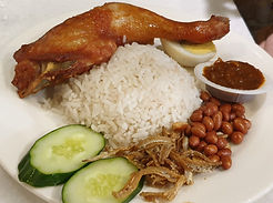 Nasi Lemak at Ho Kow Hainam  Kopitiam