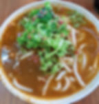 spicy noodle soup Assam Laksa Malaysia