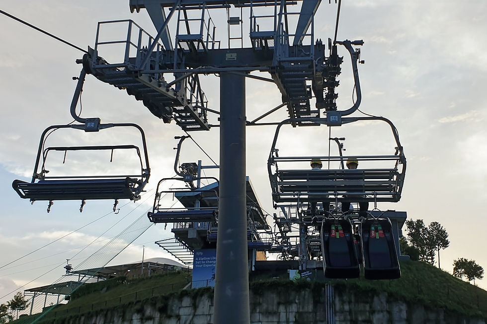 Start off your adventure with a scenic ride overlooking greenery and expansive Gamuda Gardens property with the Sky Lift.