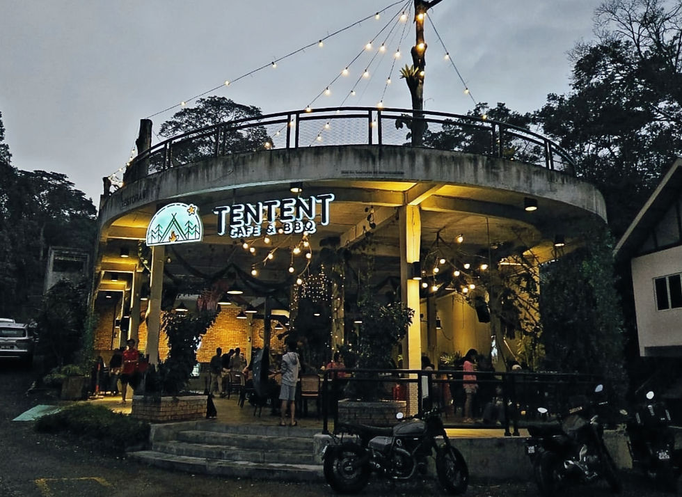 The Tent Tent BBQ & Café within this Genting Sempah campsite is open for breakfast, lunch and dinner from 10 am to 10 pm daily.