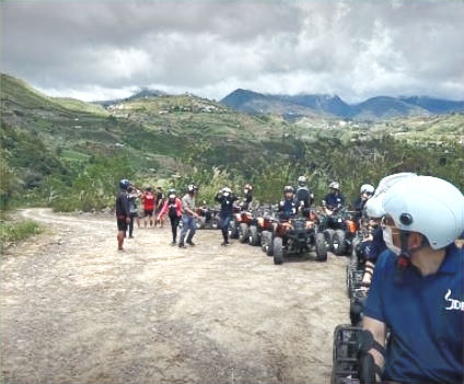 You can also rent ATVs from ATV Borneo Adventure for a guided ATV tour to Sosodikan Hill.