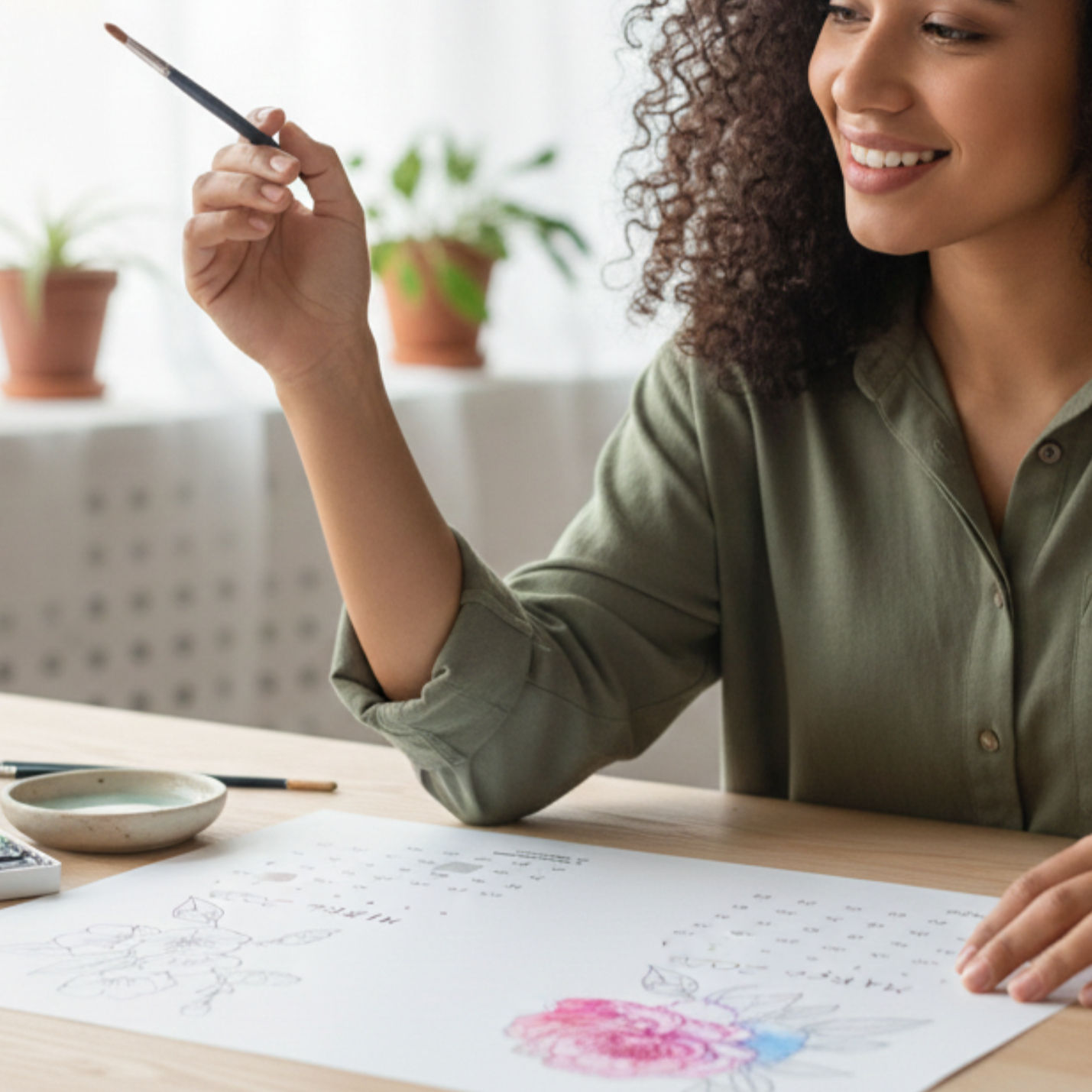 Calendário para pintar 2026