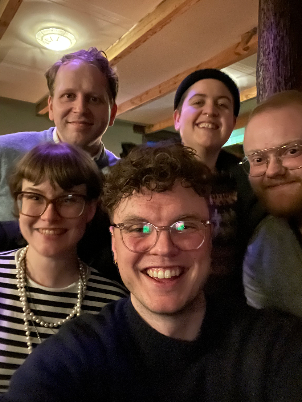 A group of queer friends who all grew up in North Iceland