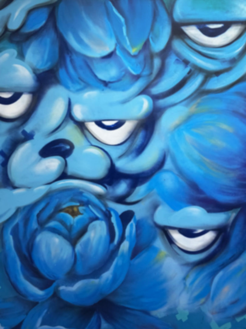 Behind Blue Eyes Print