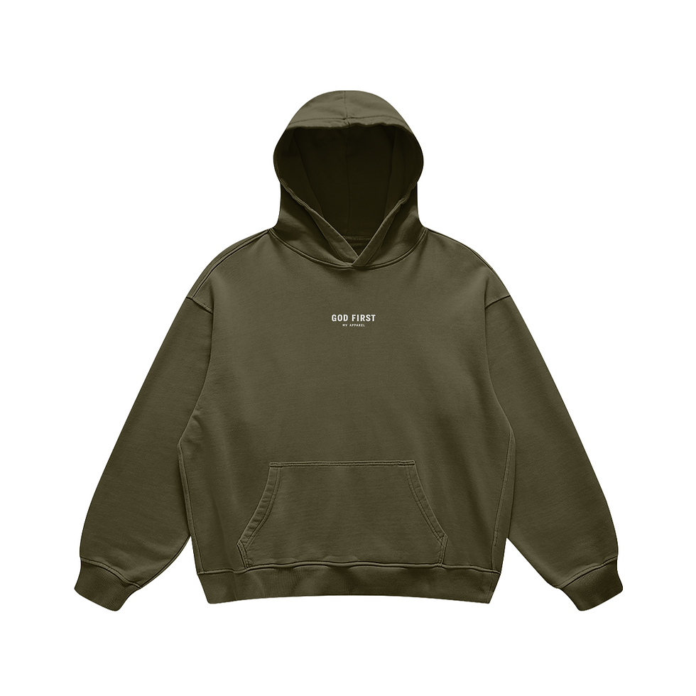 Thumbnail: God First Oversized Hoodie