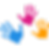 Colourful HandPrints