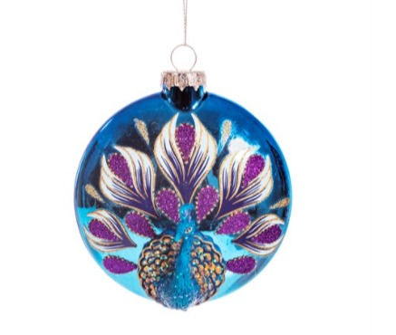 Peacock shaped Bauble