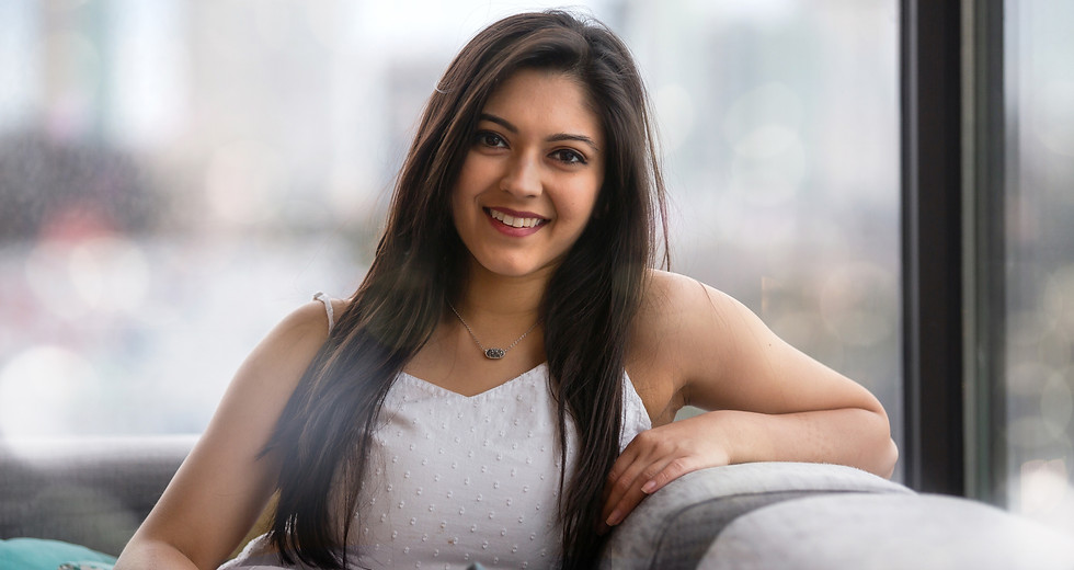 Confident Indian American Business Woman