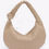 Thumbnail: Faux Leather Braided Big Hobo Bag