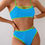 Thumbnail: Square Neck Cut Out Two Pieces Bikini