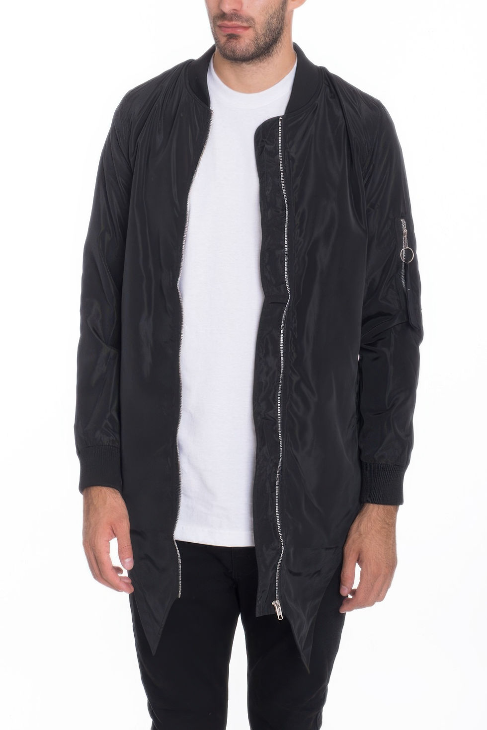 Thumbnail: Mens Casual Windbreaker Satin Jacket