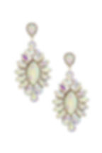 Thumbnail: Marquise Rhinestone Dangle Earring