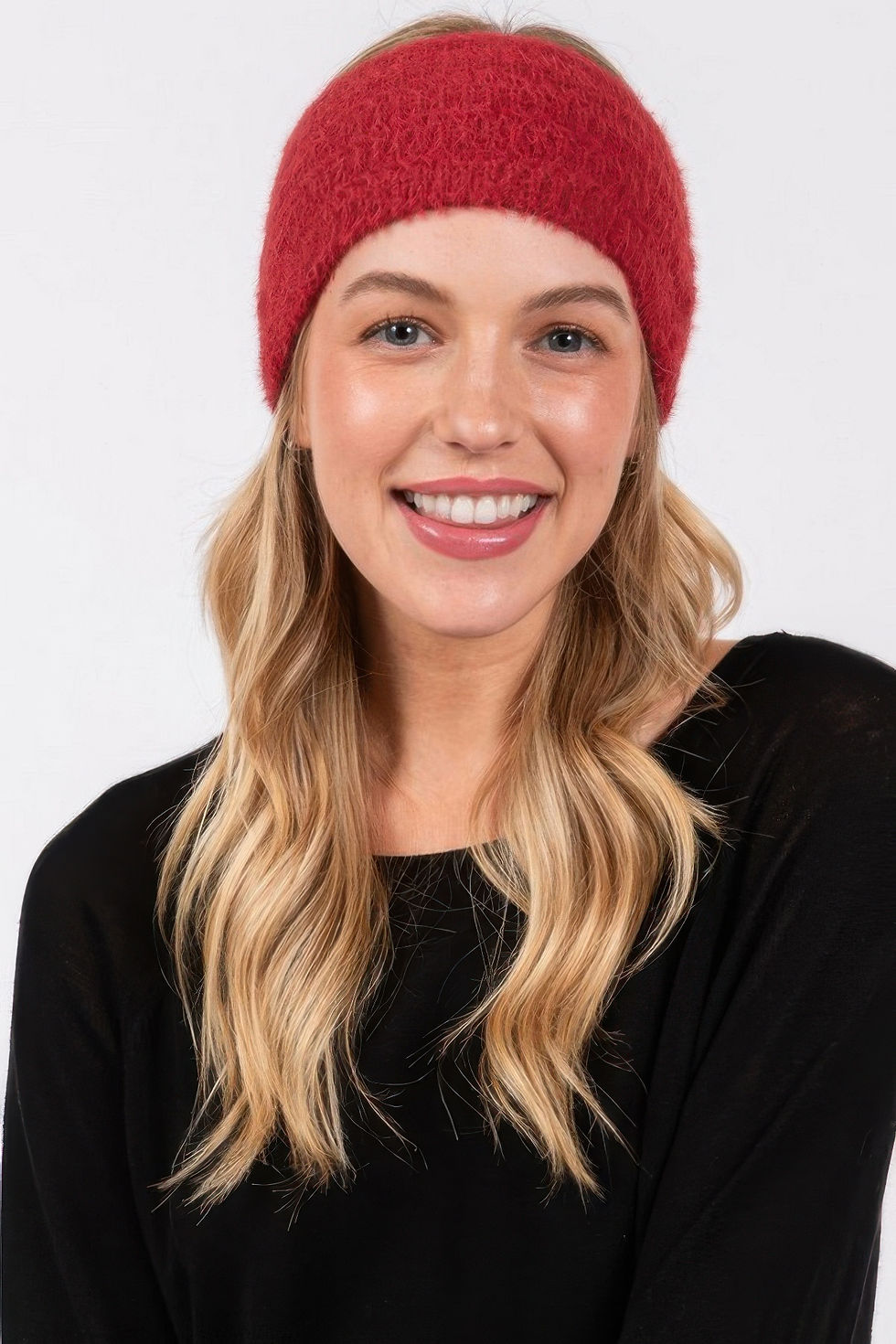 Thumbnail: Fuzzy Cable Knit Headband