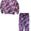 Thumbnail: Tye Dye Sleeve Toggle Hoodie And Sweat Set