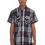 Thumbnail: Men's Casual Short Sleeve Checker Shirts