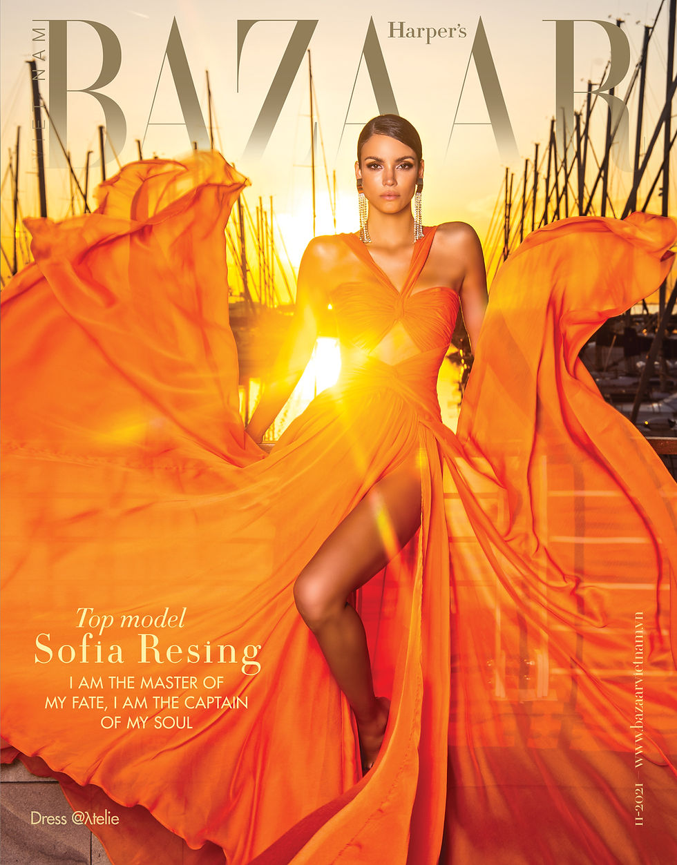 SOFIA RESING FOR HARPER'S BAZAAR
