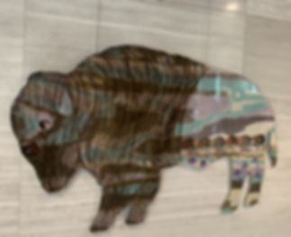 Blue Rough Carousel