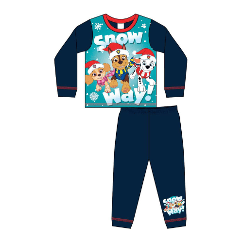 Paw Patrol Christmas Pyjamas (Blue) - Lollipops Schoolwear Limited - View #4