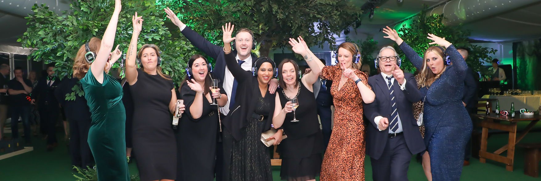 Planet Pursuits Forest-themed party at De Vere Hotel Cotswolds