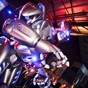 Space party at Steam
